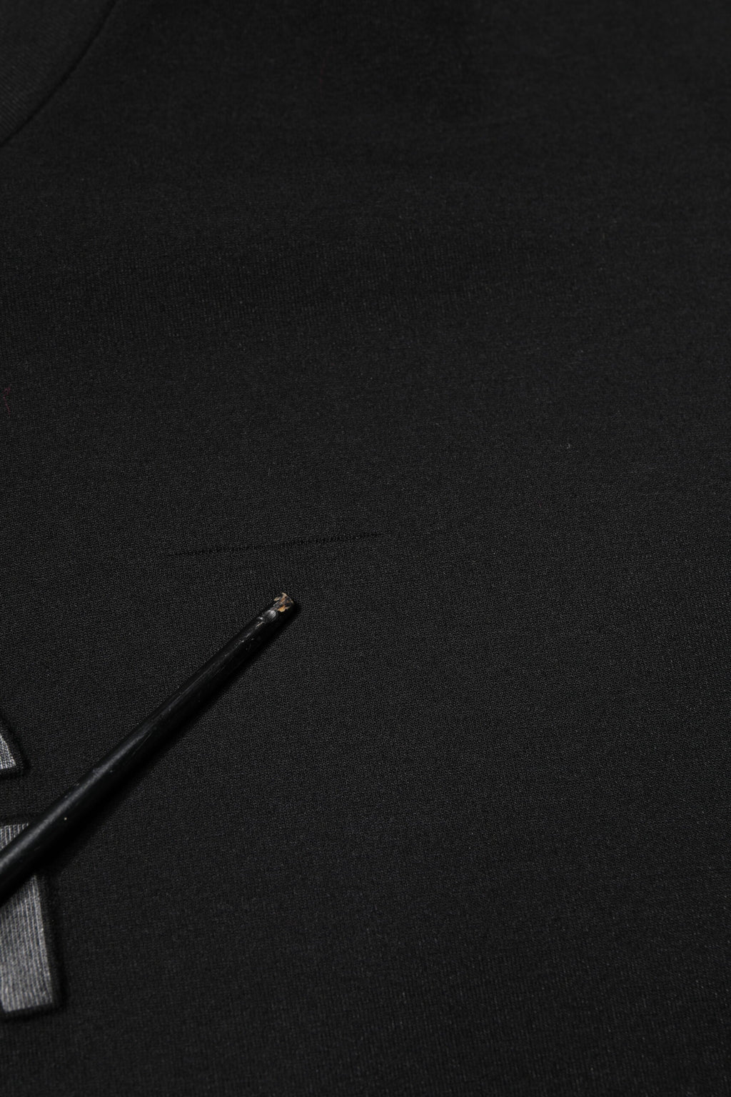 Dolce & Gabbana Schwarzer Cotton DG Pullover mit Rundhalsausschnitt