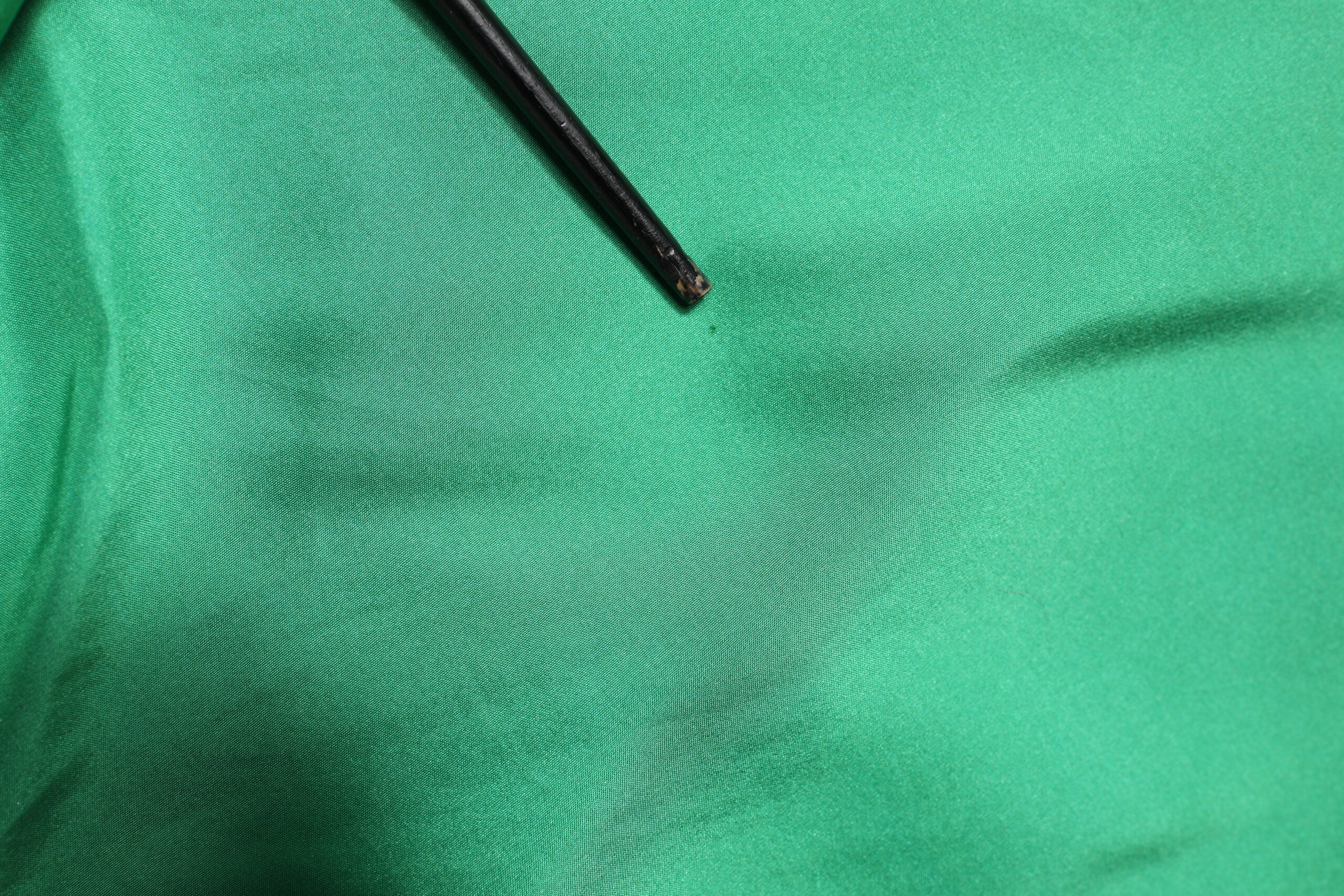 Dolce & Gabbana Grünes Seidensatin Langarm Freizeithemd