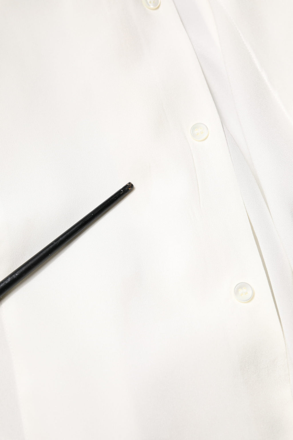 Dolce & Gabbana Weißes Seidenkleid GOLD Formales Hemd mit Kragen