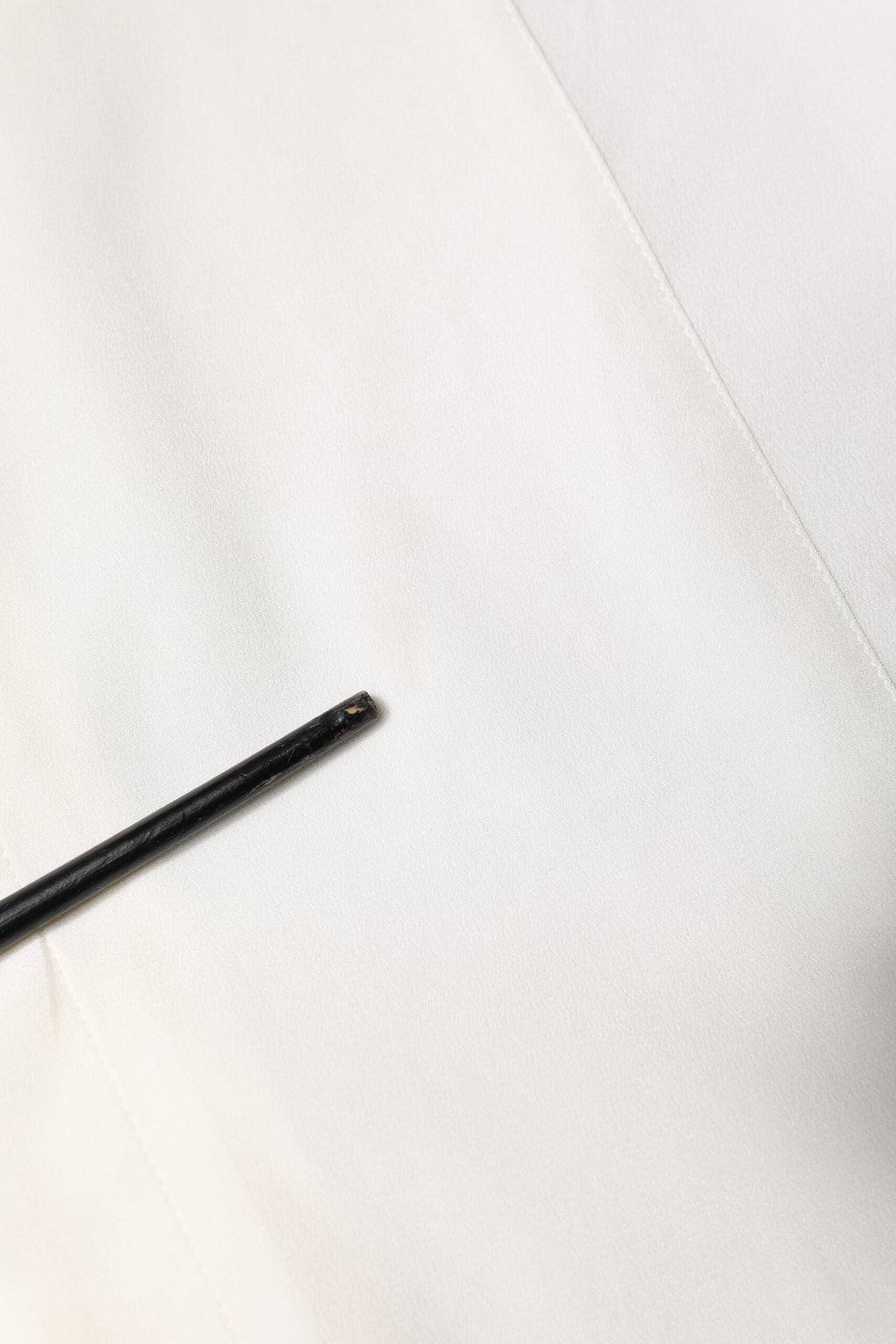 Dolce & Gabbana Weißes Seidenkleid GOLD Formales Hemd mit Kragen