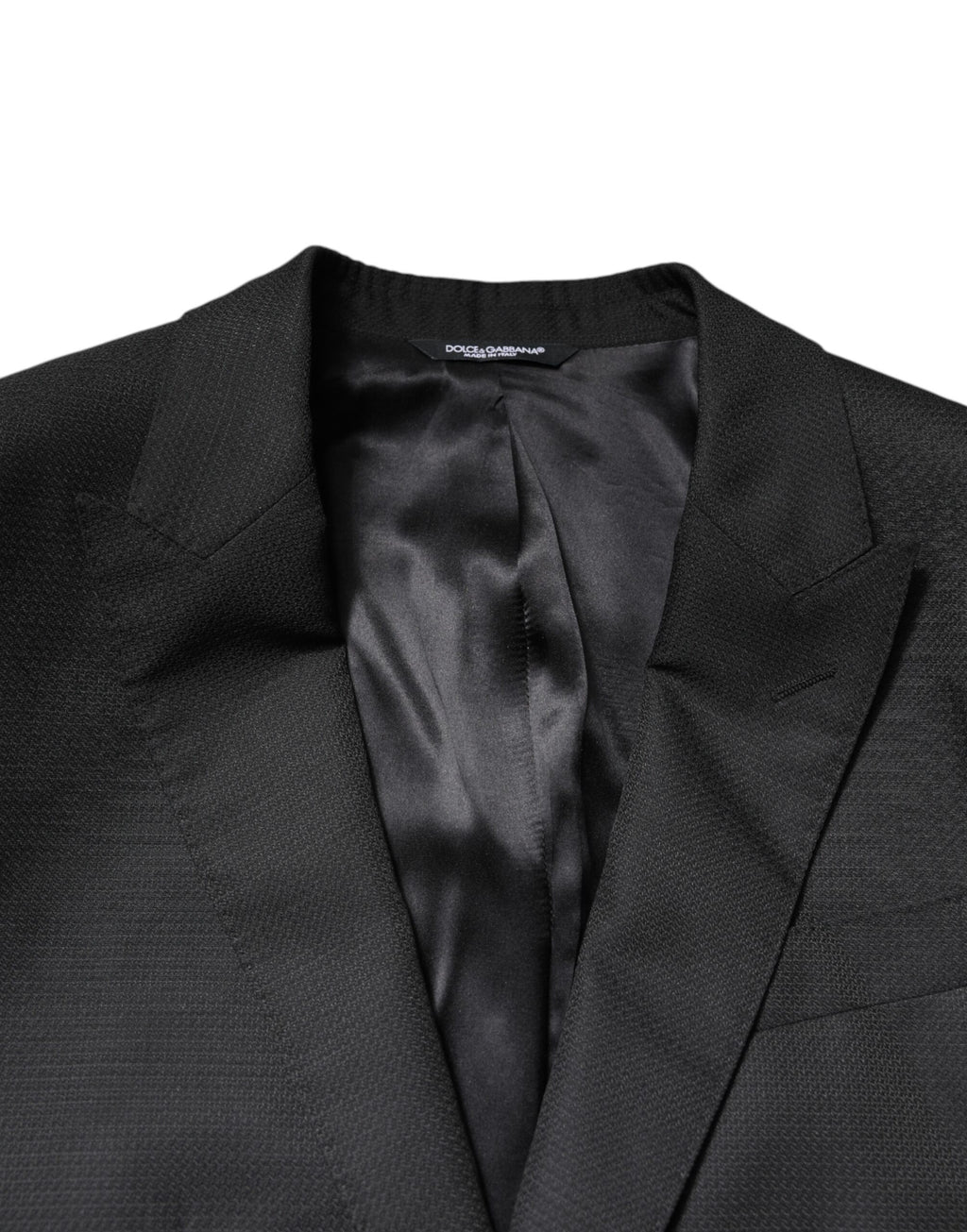 Dolce & Gabbana Schwarzer einreihiger formeller 2-teiliger Anzug