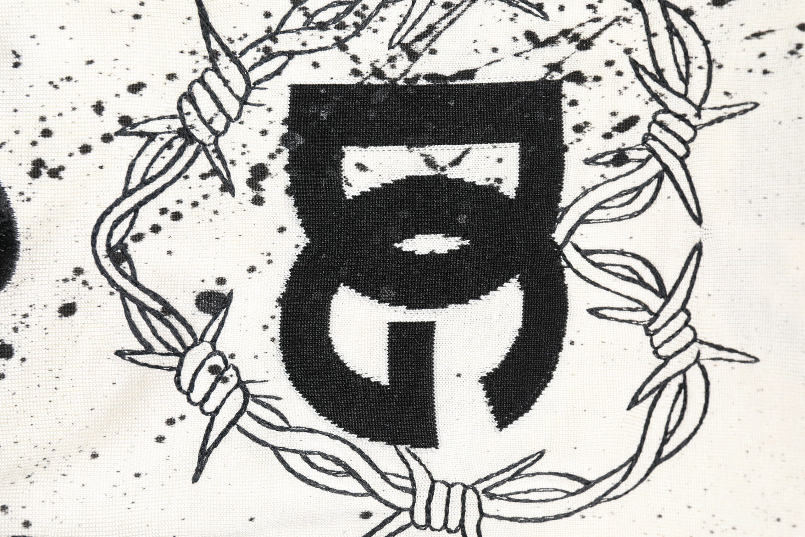 Dolce & Gabbana Weißer Logo Angel Print Damen Pullover