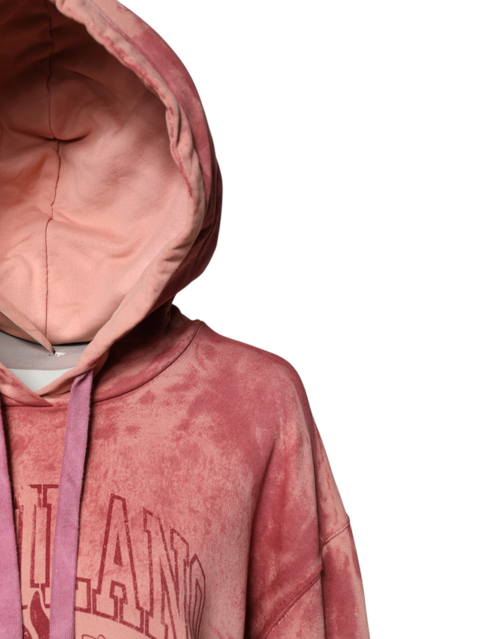 Dolce & Gabbana Pink Wash DG MILANO Kapuzenpullover