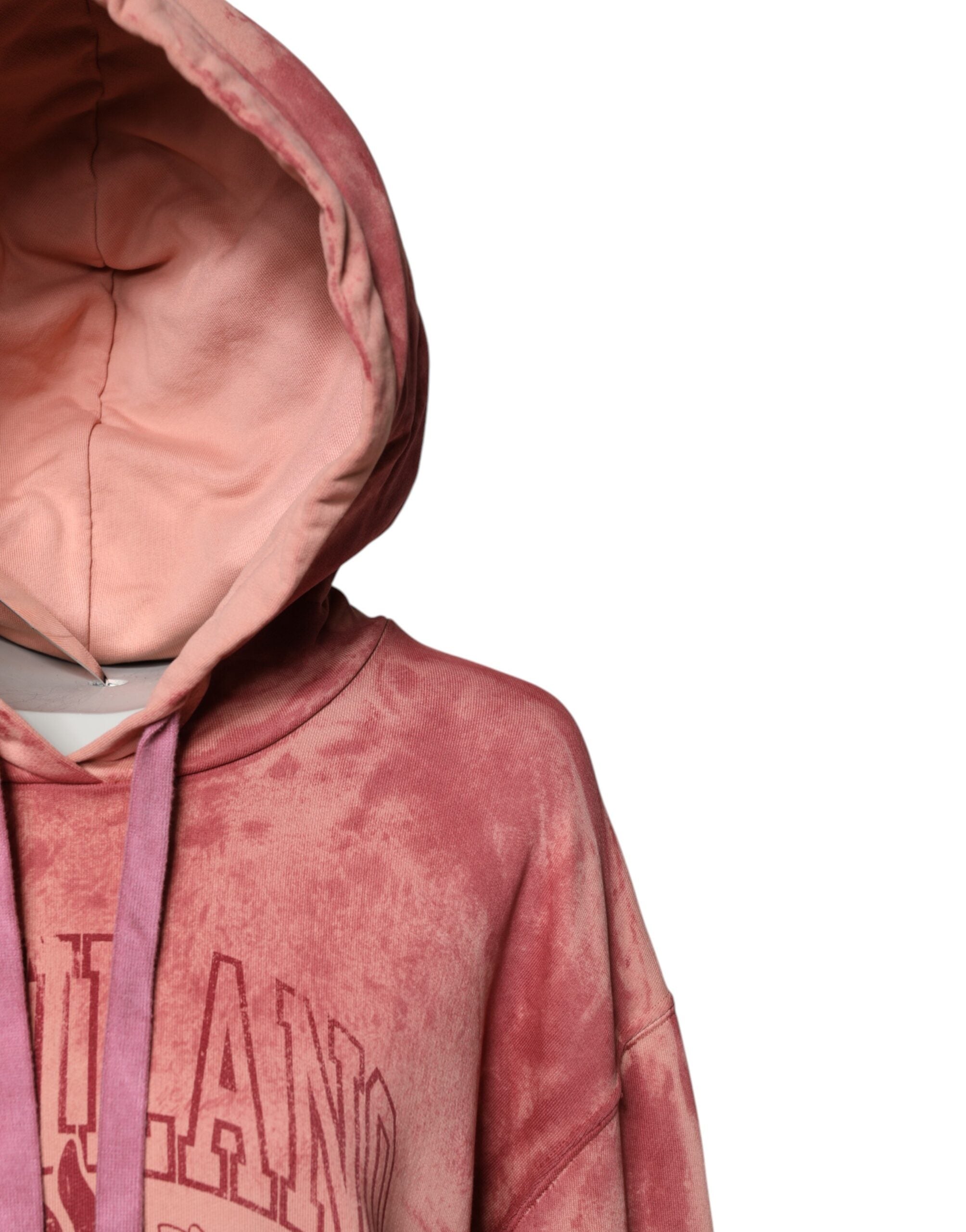Dolce & Gabbana Pink Wash DG MILANO Kapuzenpullover