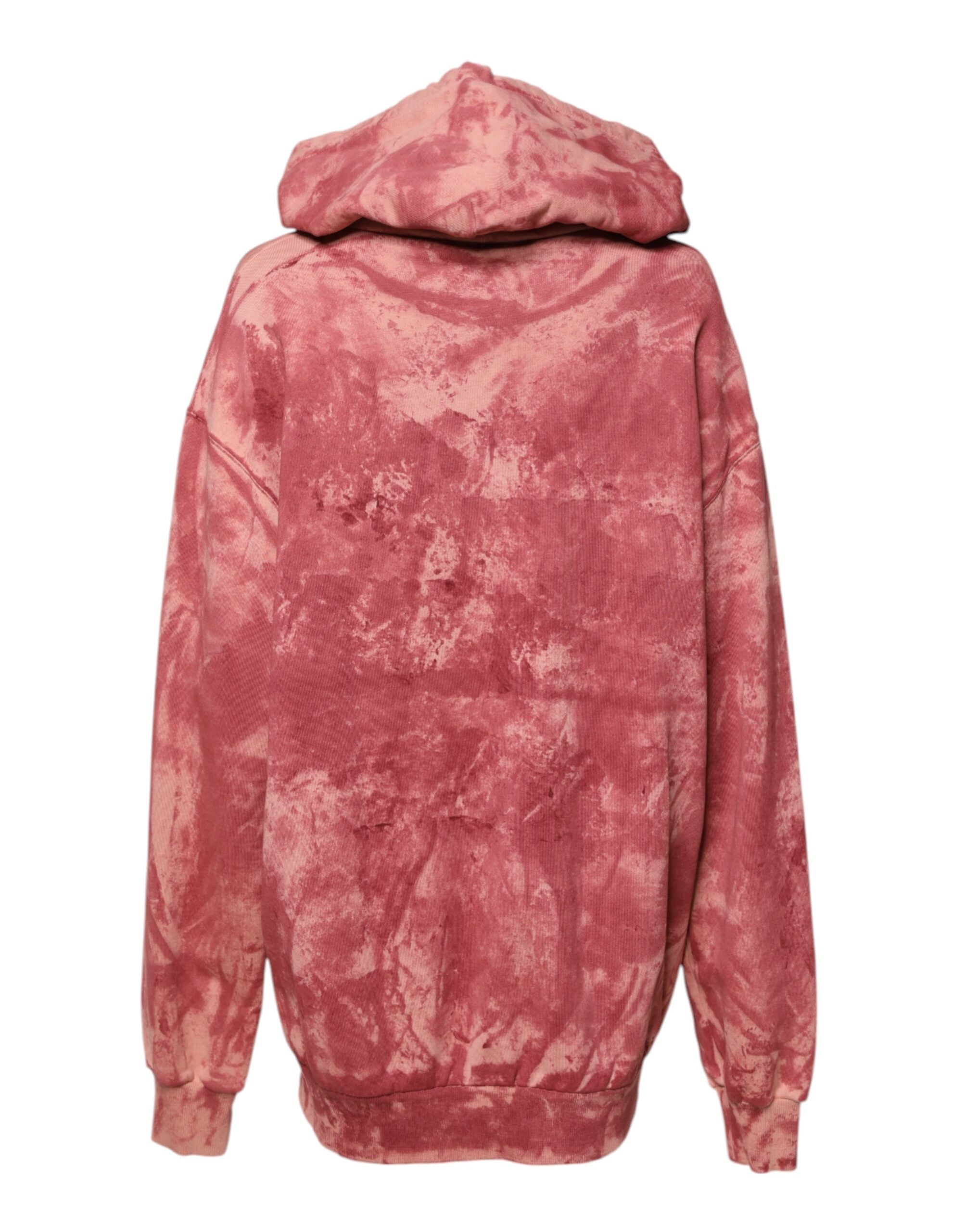Dolce & Gabbana Pink Wash DG MILANO Kapuzenpullover