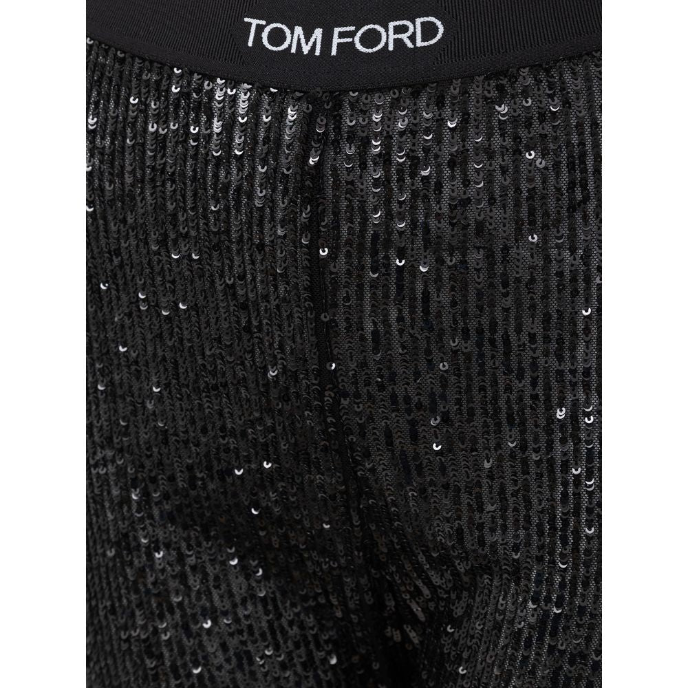 Tom Ford Schwarze Polyester Jogginghose Workout Hose
