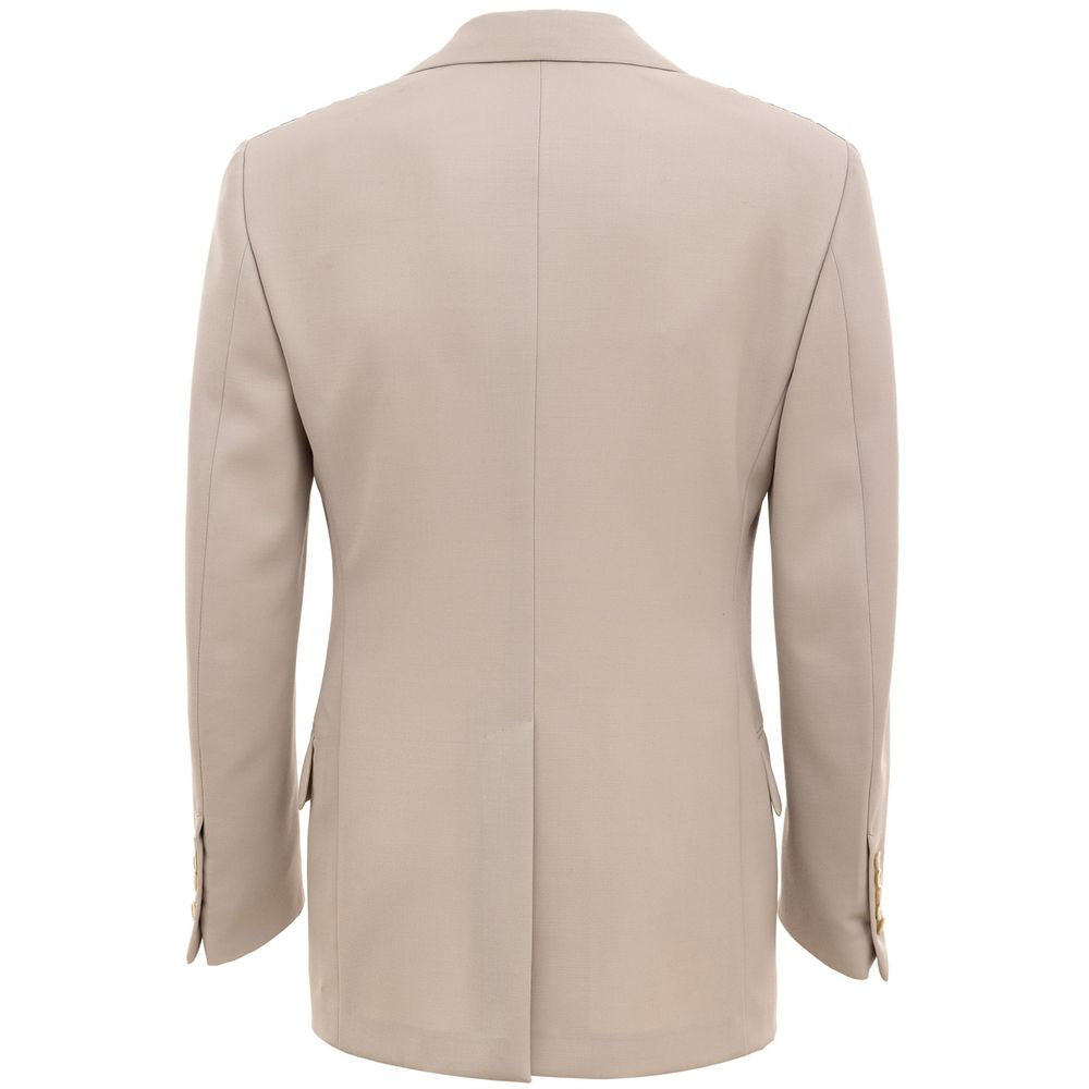 Tom Ford Beigefarbener Wollanzug &amp