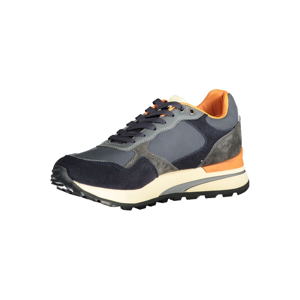Blauer Blaue Polyethylen Herren Sneaker