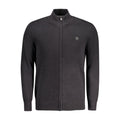 Timberland Black Organic Cotton Men Cardigan