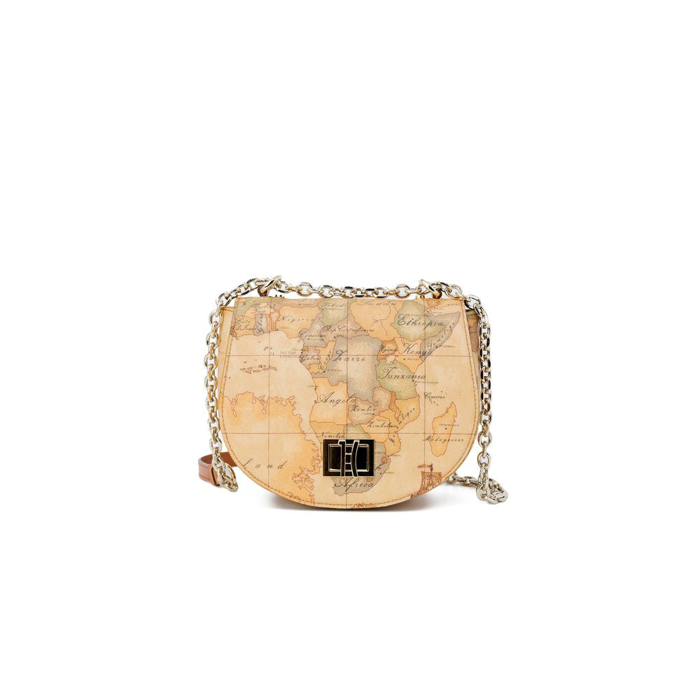 Alviero Martini Prima Classe Beige Lederhandtasche