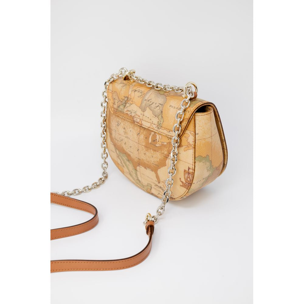 Alviero Martini Prima Classe Beige Lederhandtasche