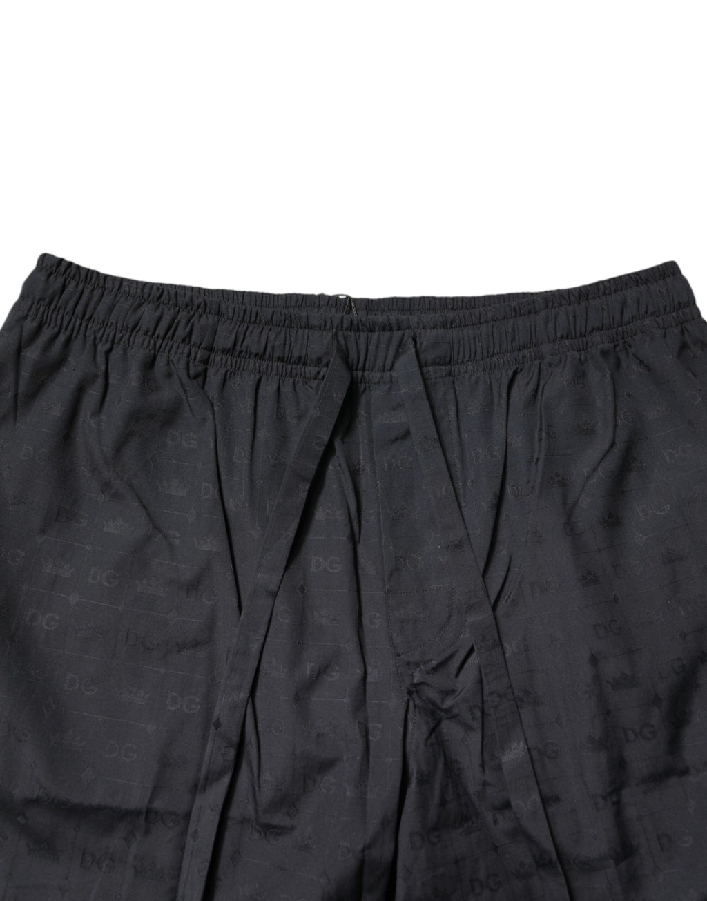 Dolce & Gabbana Schwarzer Baumwoll-Pyjama für Männer Schlafanzug
