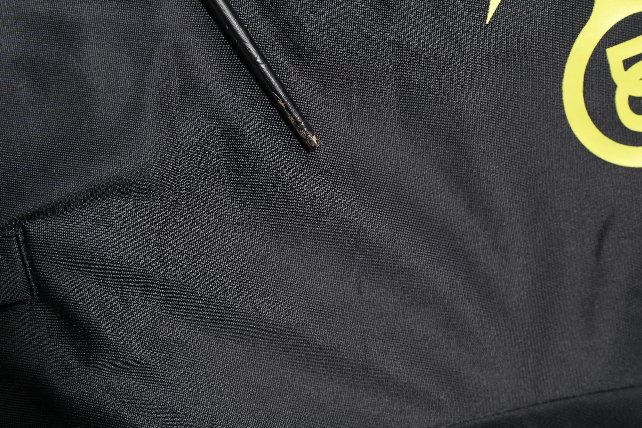 Dolce & Gabbana Schwarzer Logo-Rollkragenpullover mit Reißverschluss Bomberjacke