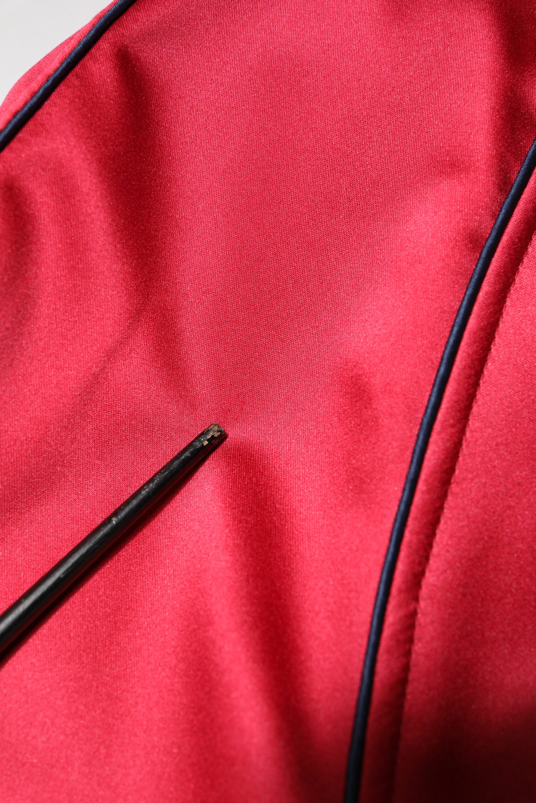 Dolce & Gabbana Rote florale Patch Männer Bomberjacke mit durchgehendem Reißverschluss