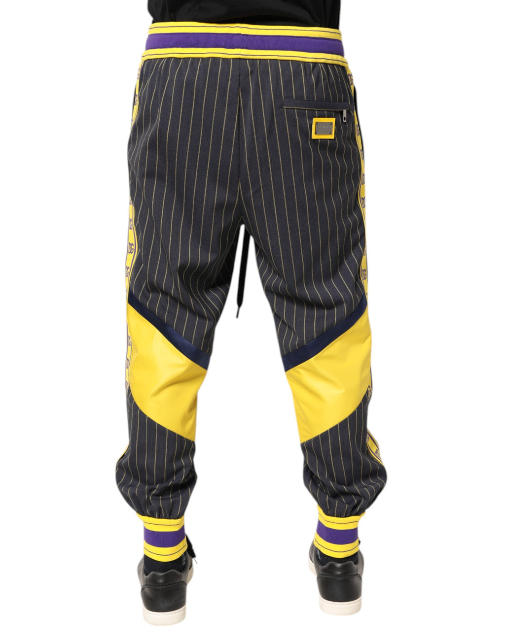 Dolce & Gabbana Multicolor Baumwoll-Jogger-Hose für Männer