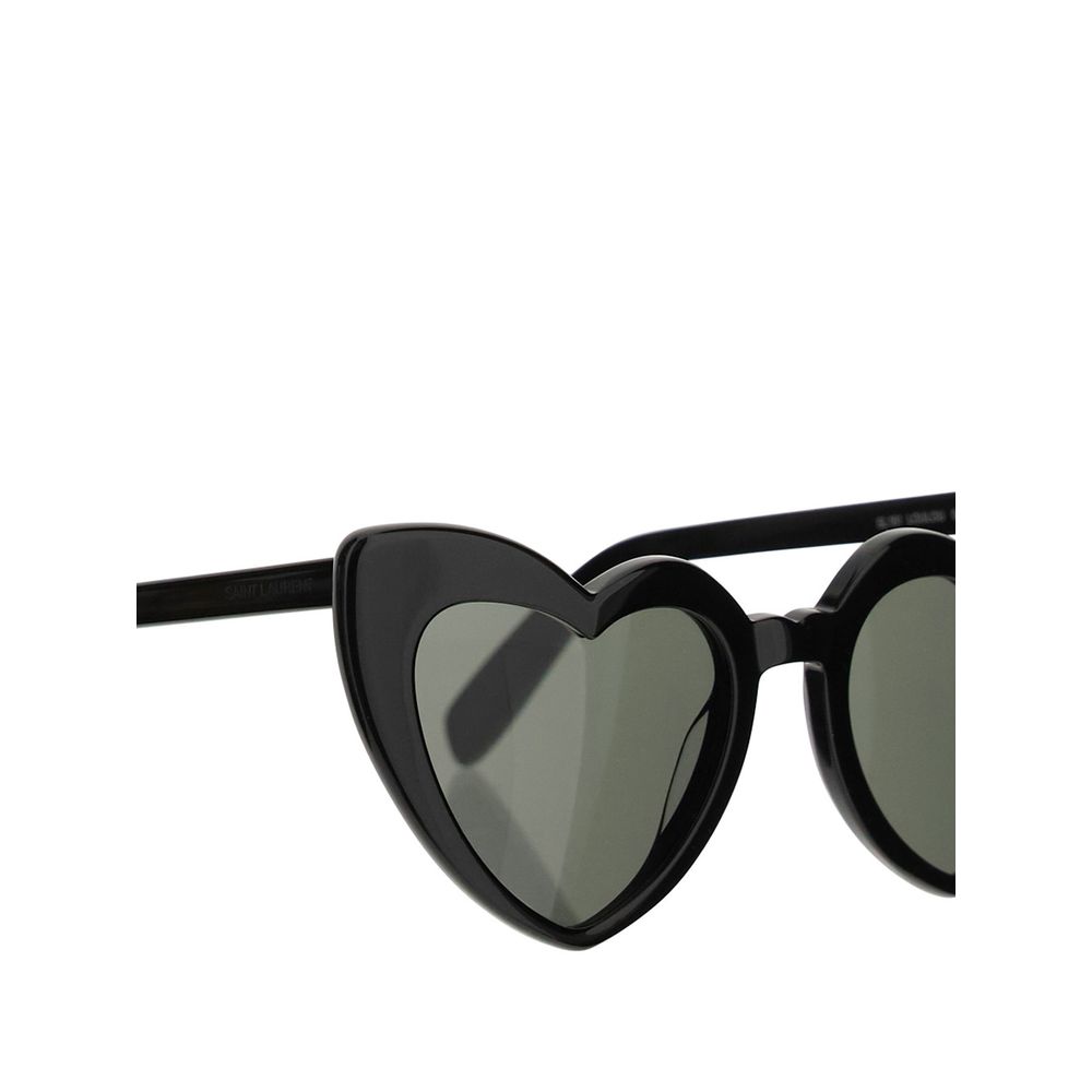 Saint Laurent Schwarze Sonnenbrille aus Acetat