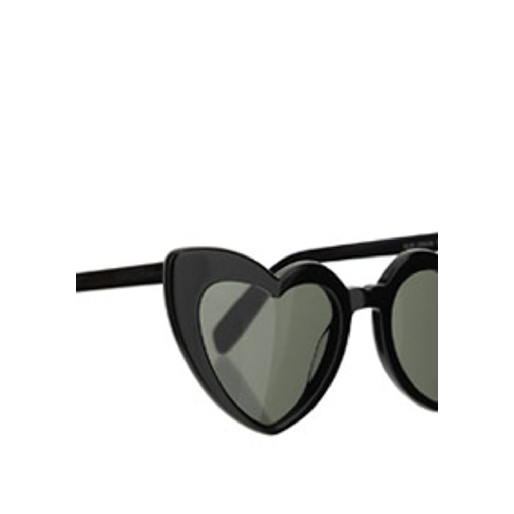 Saint Laurent Schwarze Sonnenbrille aus Acetat