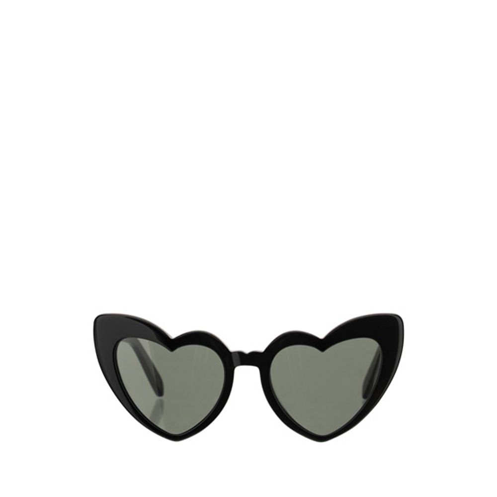 Saint Laurent Schwarze Sonnenbrille aus Acetat