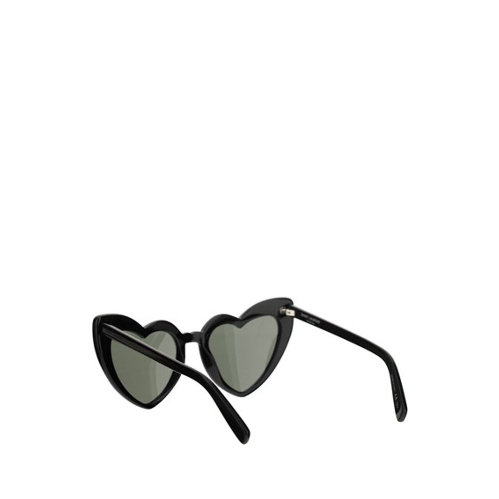 Saint Laurent Schwarze Sonnenbrille aus Acetat