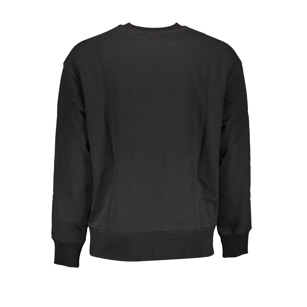 Tommy Hilfiger Schwarzer Baumwollpullover für Männer
