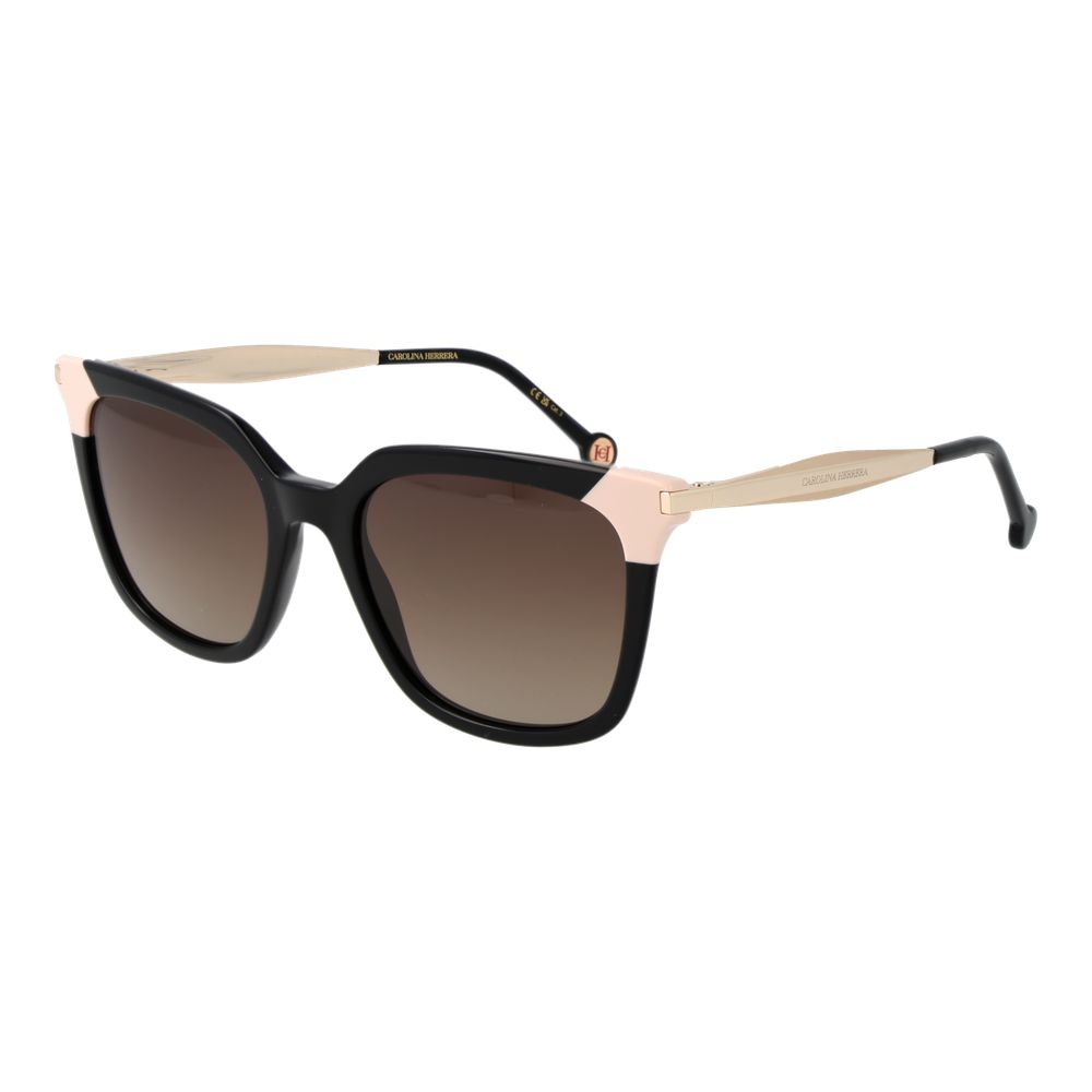 Carolina Herrera Schwarze Frauen Sonnenbrille