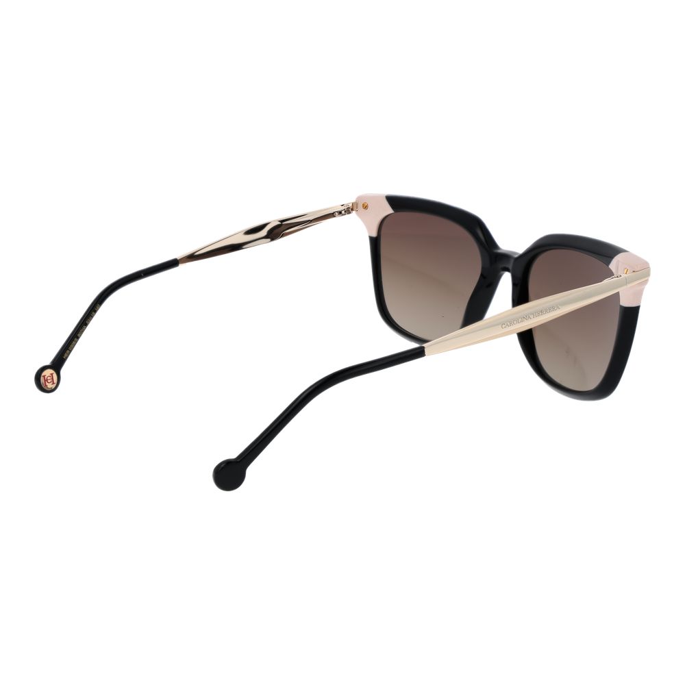 Carolina Herrera Schwarze Frauen Sonnenbrille