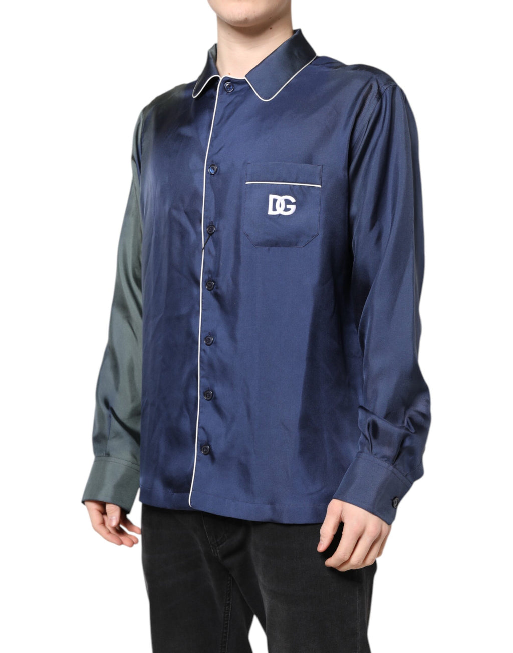 Dolce & Gabbana Multicolor Lounge Pyjama Schlafanzug Shirt