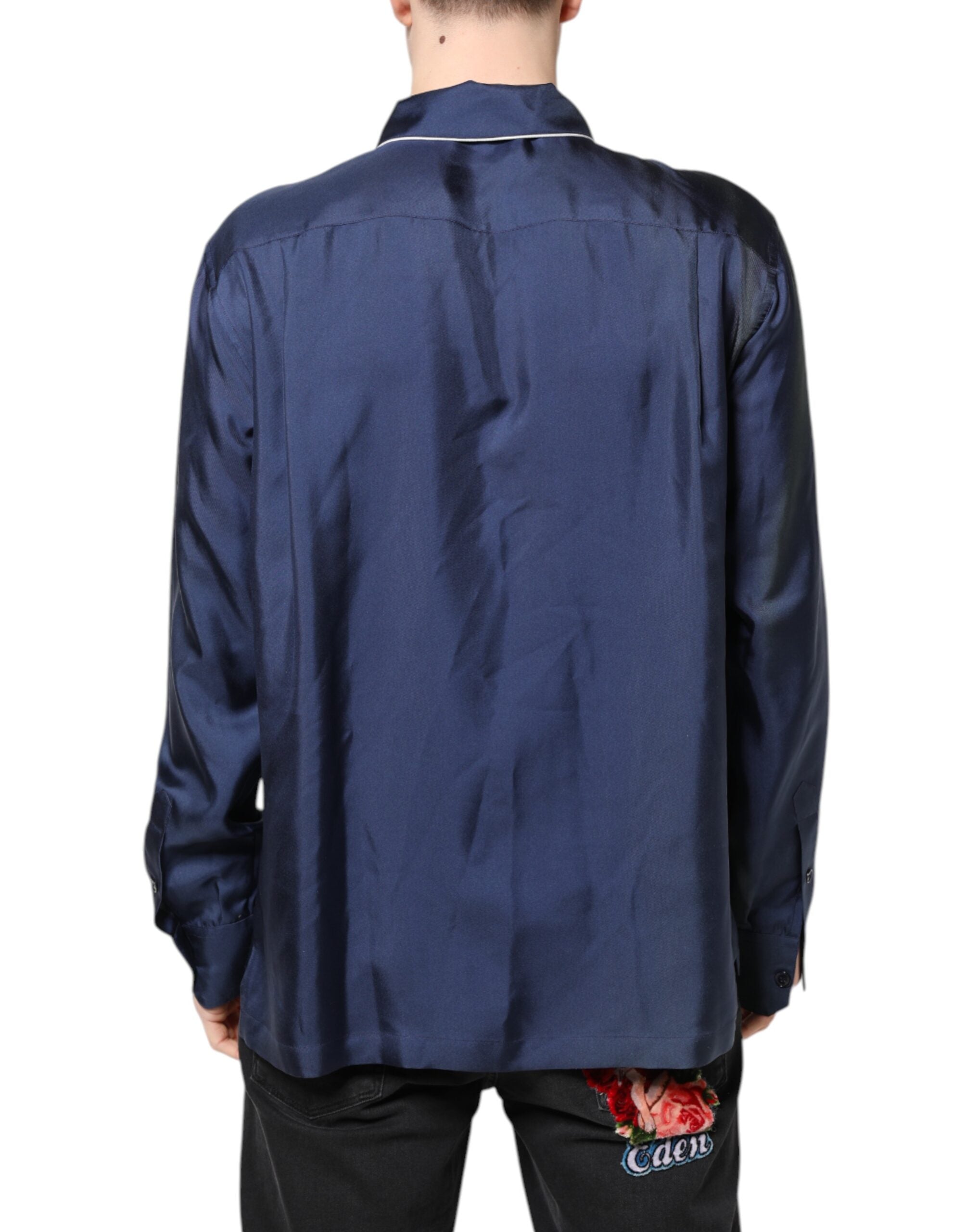 Dolce & Gabbana Multicolor Lounge Pyjama Schlafanzug Shirt