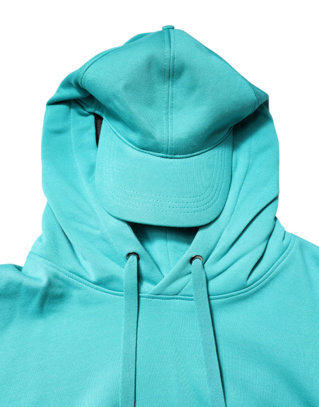 Dolce & Gabbana Grün Baumwolle mit Kapuze Männer Sportswear Weste Pullover