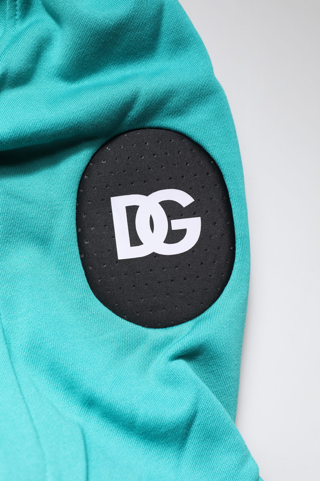 Dolce & Gabbana Grün Baumwolle mit Kapuze Männer Sportswear Weste Pullover