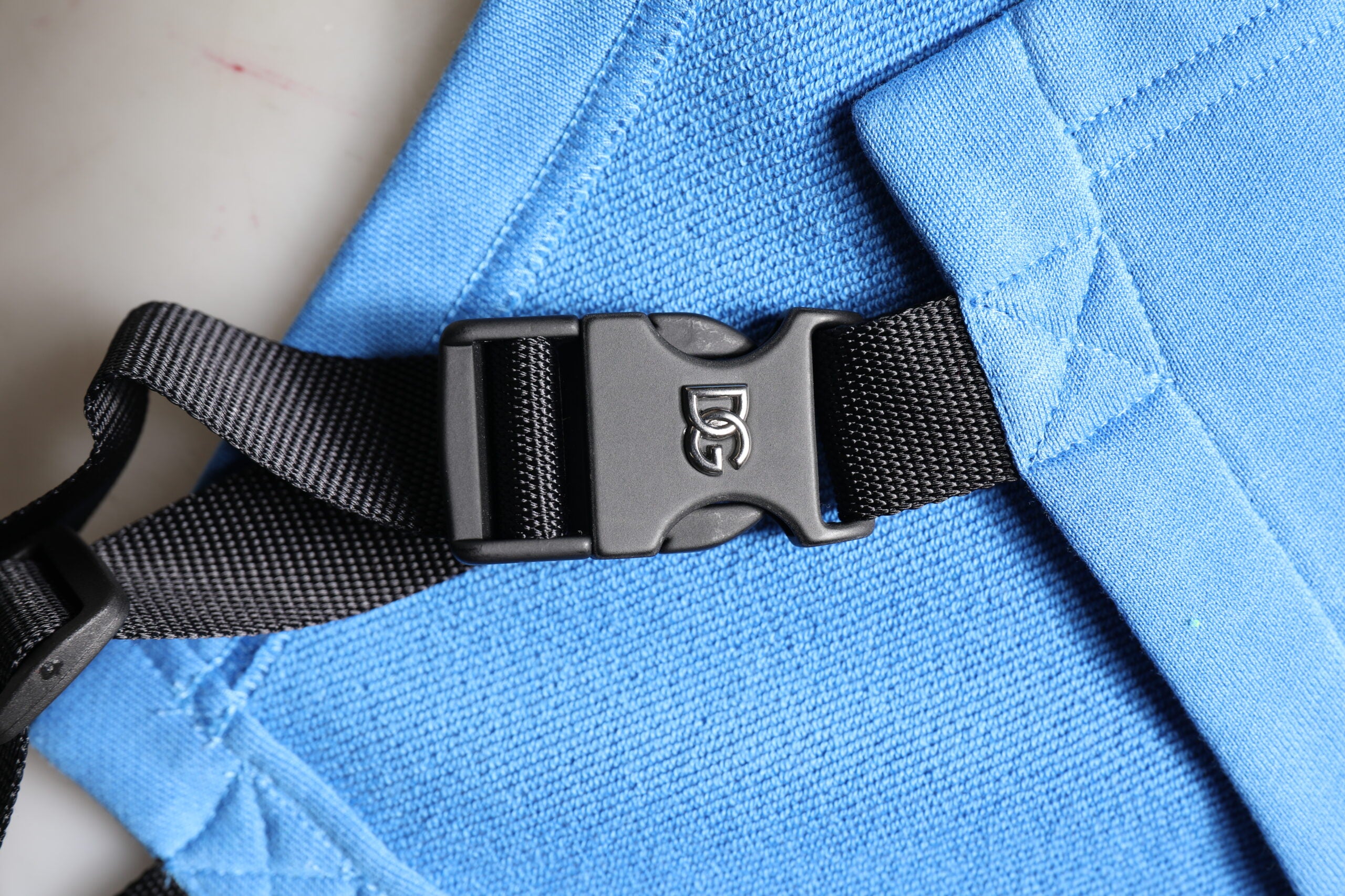 Dolce & Gabbana Blau Baumwolle mit Kapuze Männer Sportswear Weste Pullover