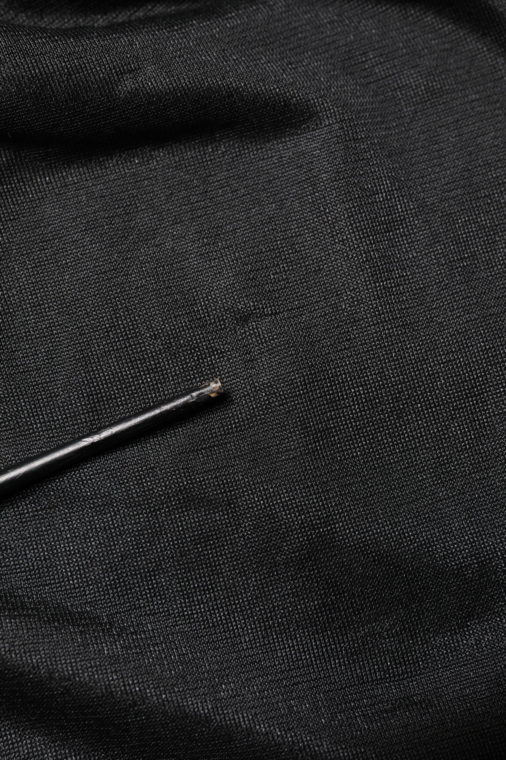 Dolce & Gabbana Schwarzer Logo-Pullover mit gestricktem Rundhalsausschnitt