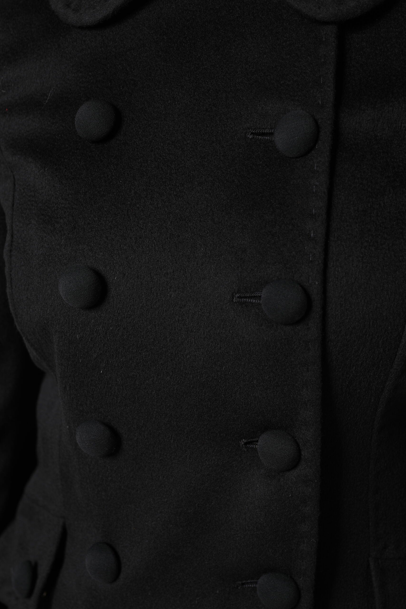 Dolce & Gabbana Schwarze Sartoria Italiano Blazer Jacke aus Wolle