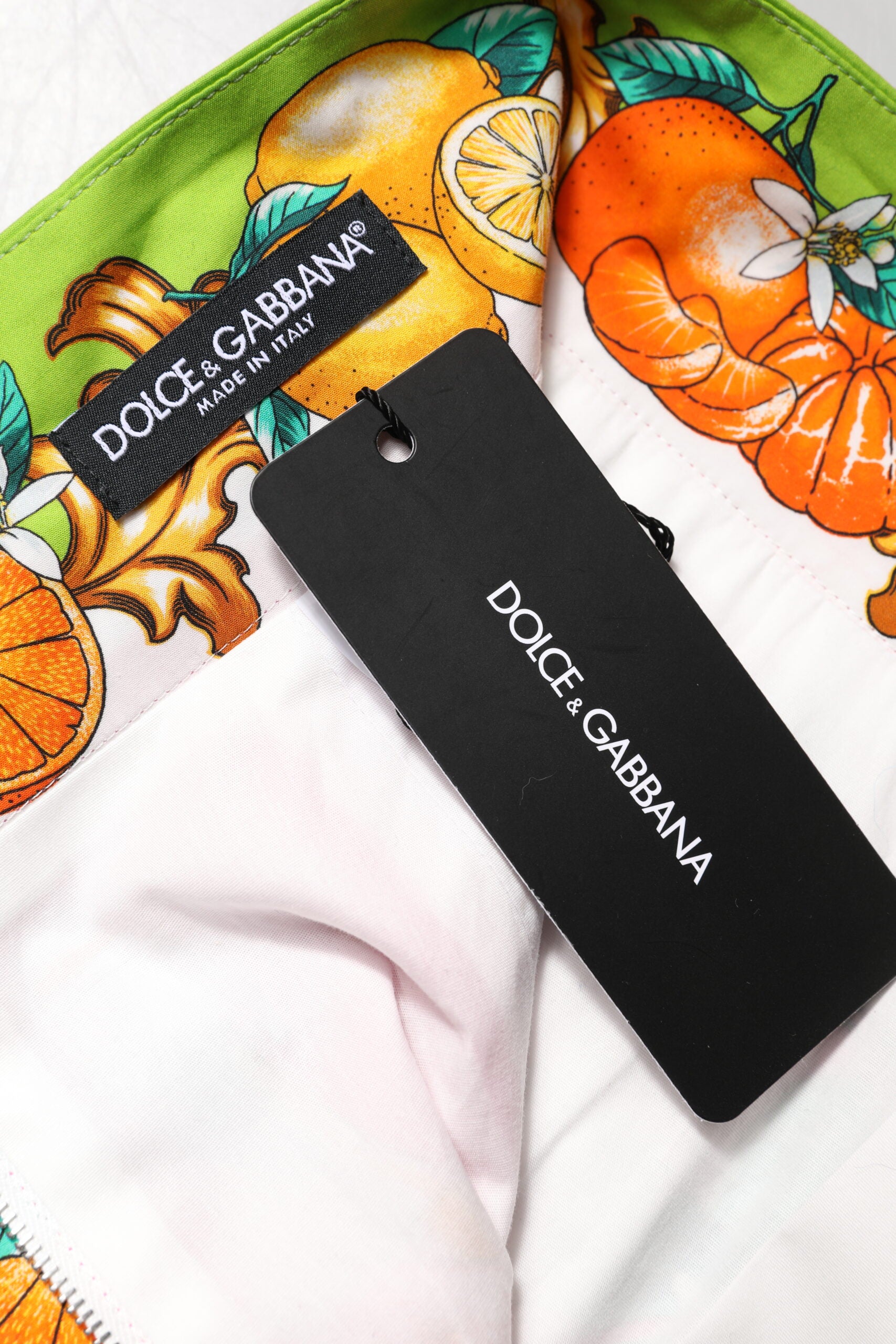 Dolce & Gabbana Rosa bedruckte Hot Pants mit hoher Taille Shorts