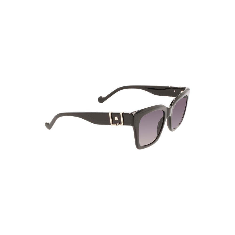 Liu Jo Schwarze Acetat-Sonnenbrille für Frauen