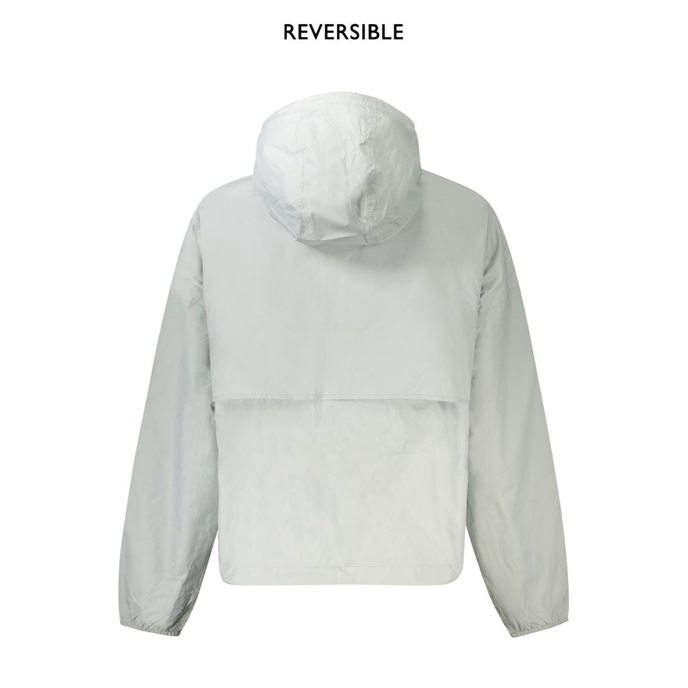 K-WAY Graue Nylon Frauen Jacke