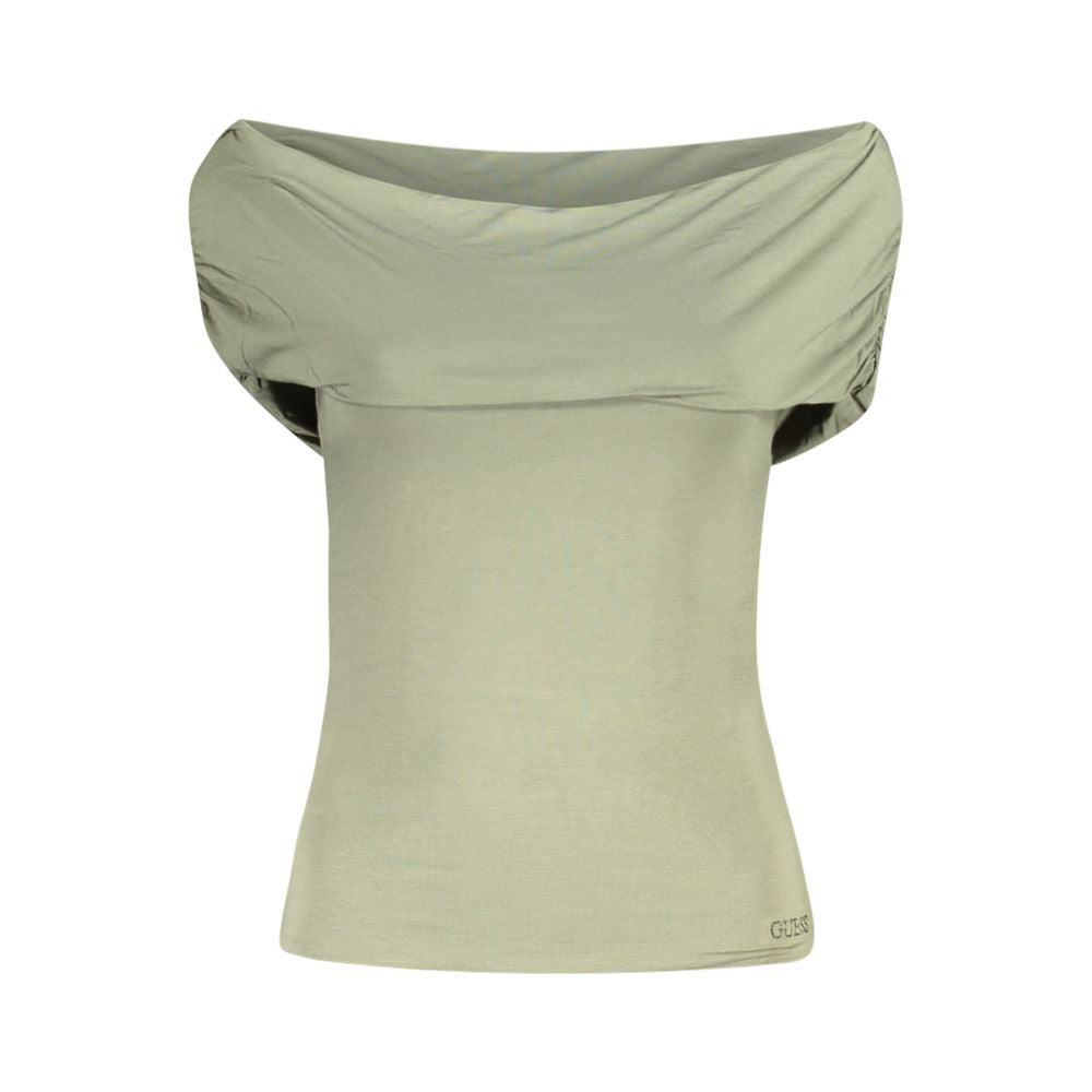 Guess Jeans Grüne Modal-Oberteile & T-Shirt