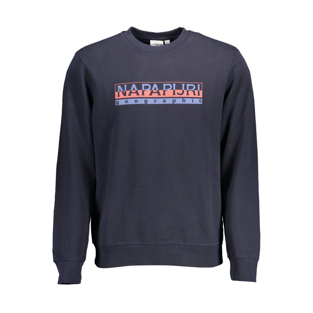 Napapijri Blauer Baumwollpullover für Männer