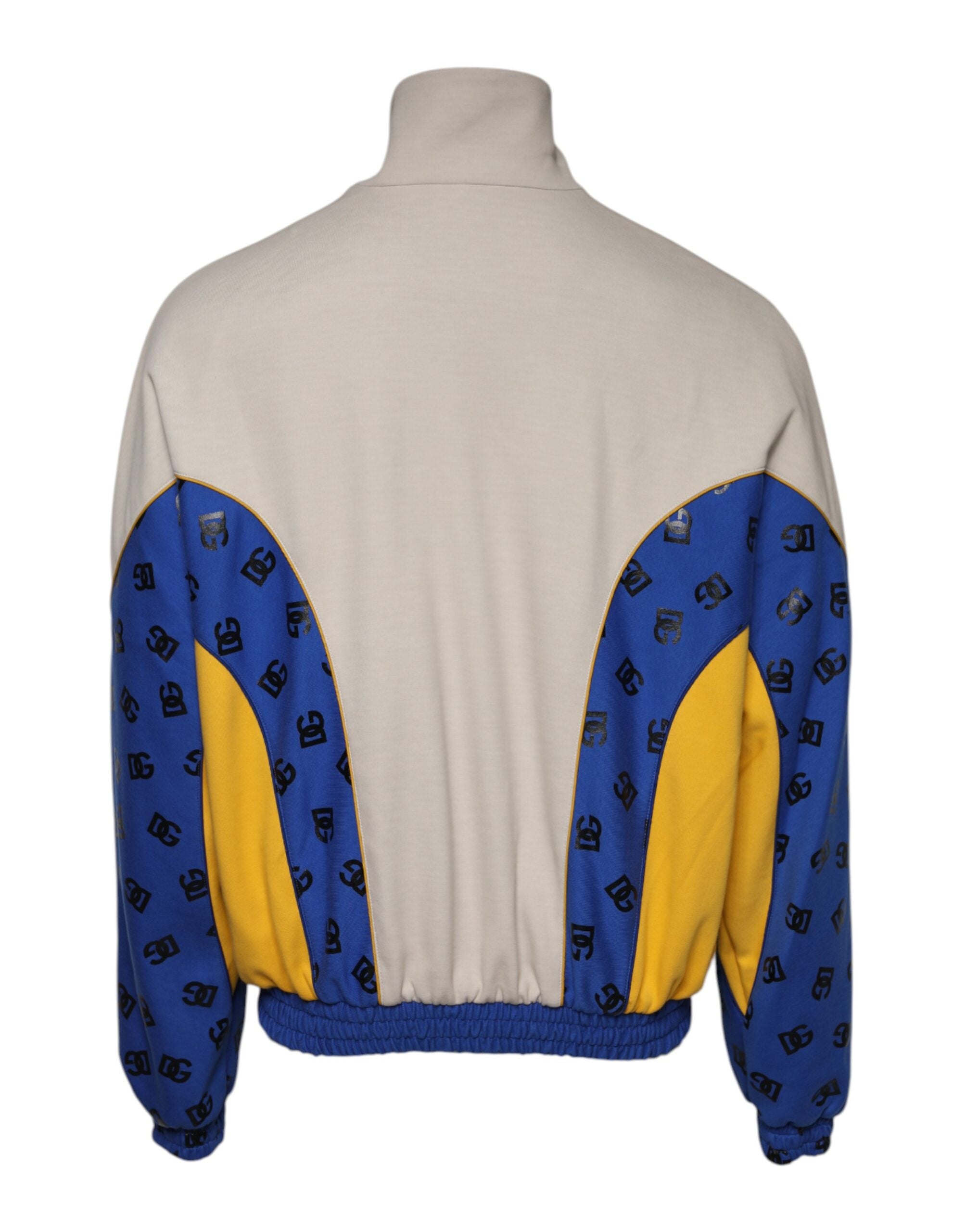 Dolce & Gabbana Multicolor Polyester Bomberjacke mit durchgehendem Reißverschluss