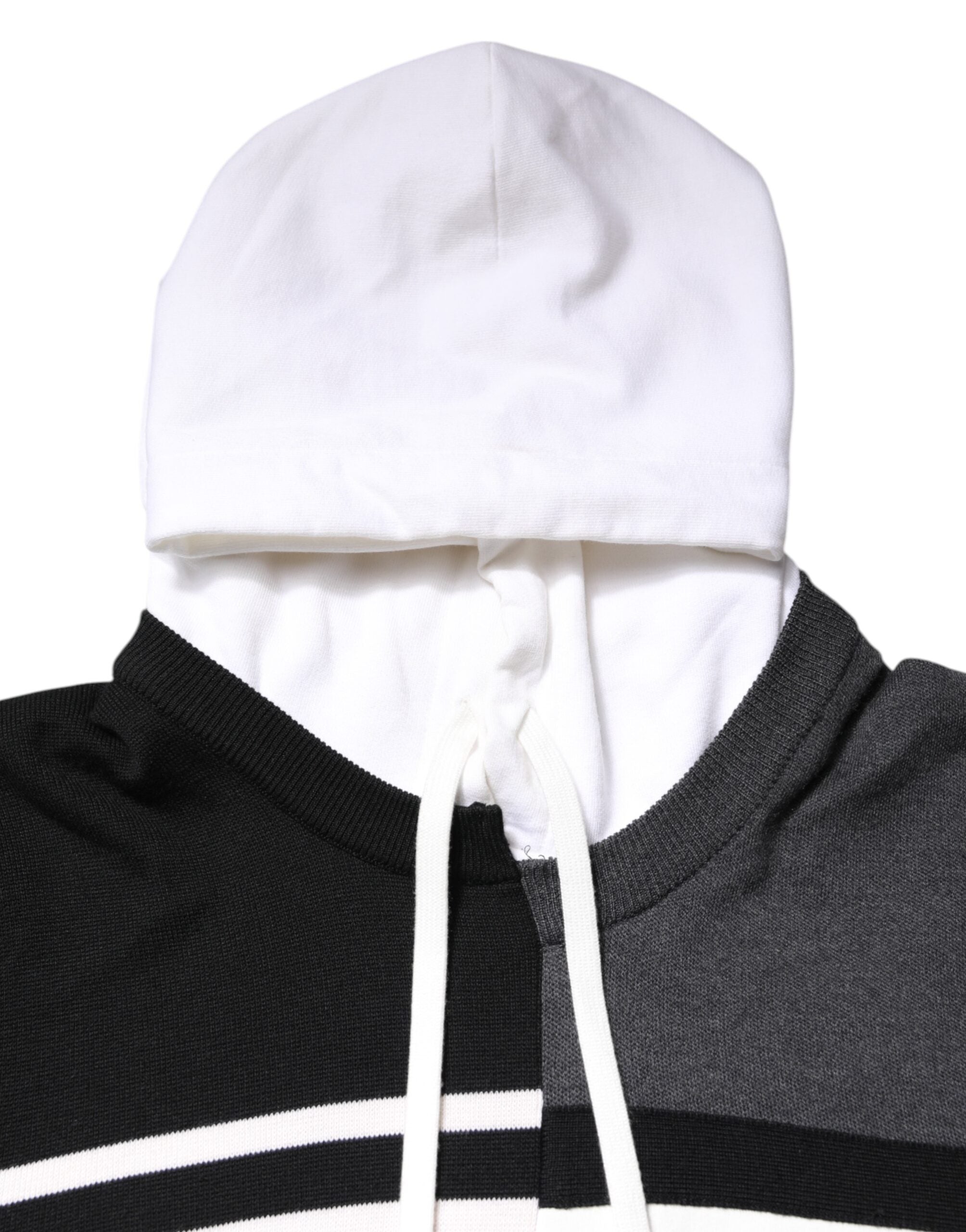 Dolce & Gabbana Multicolor Logo Pullover mit Kapuze