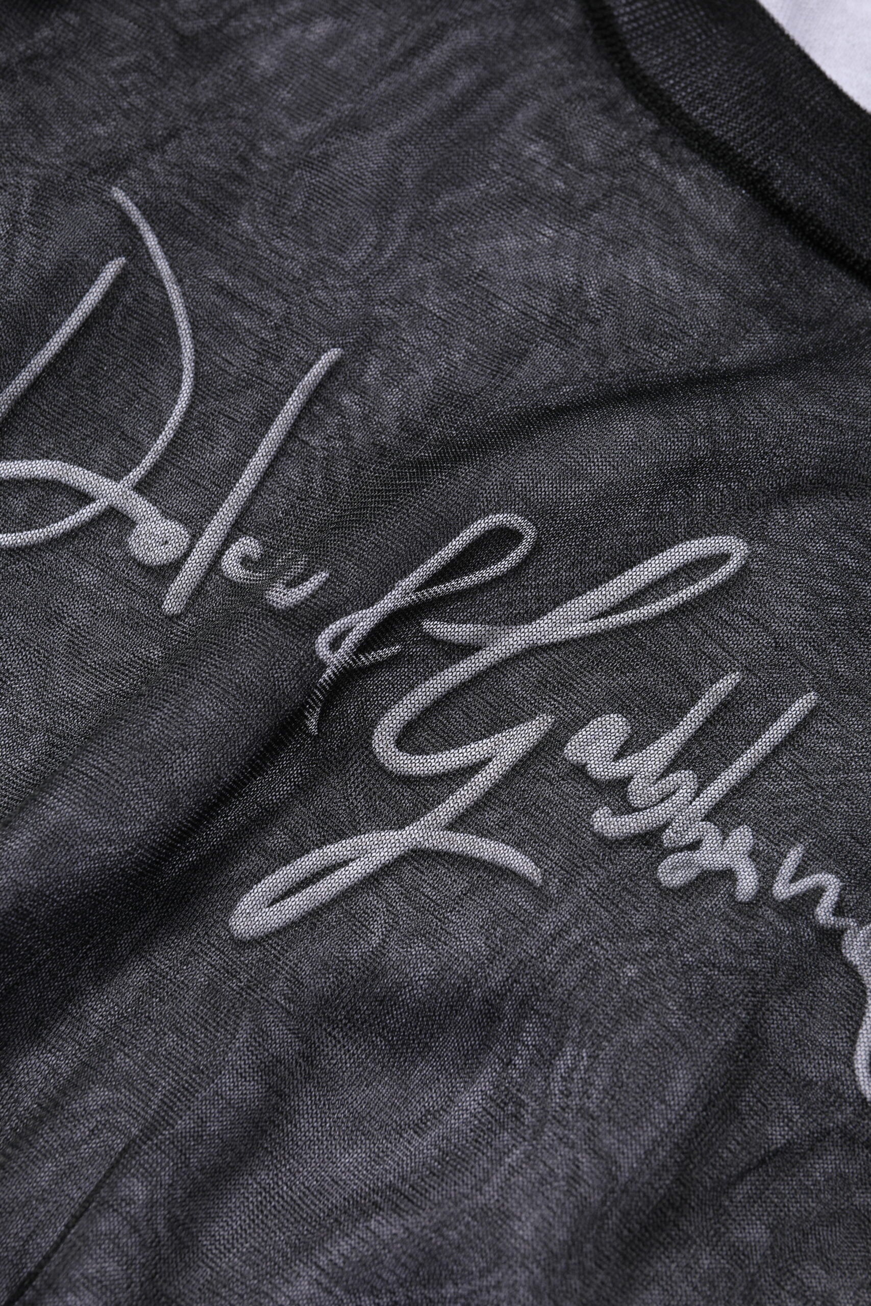 Dolce & Gabbana Schwarzer weißer Logo-Strickpullover