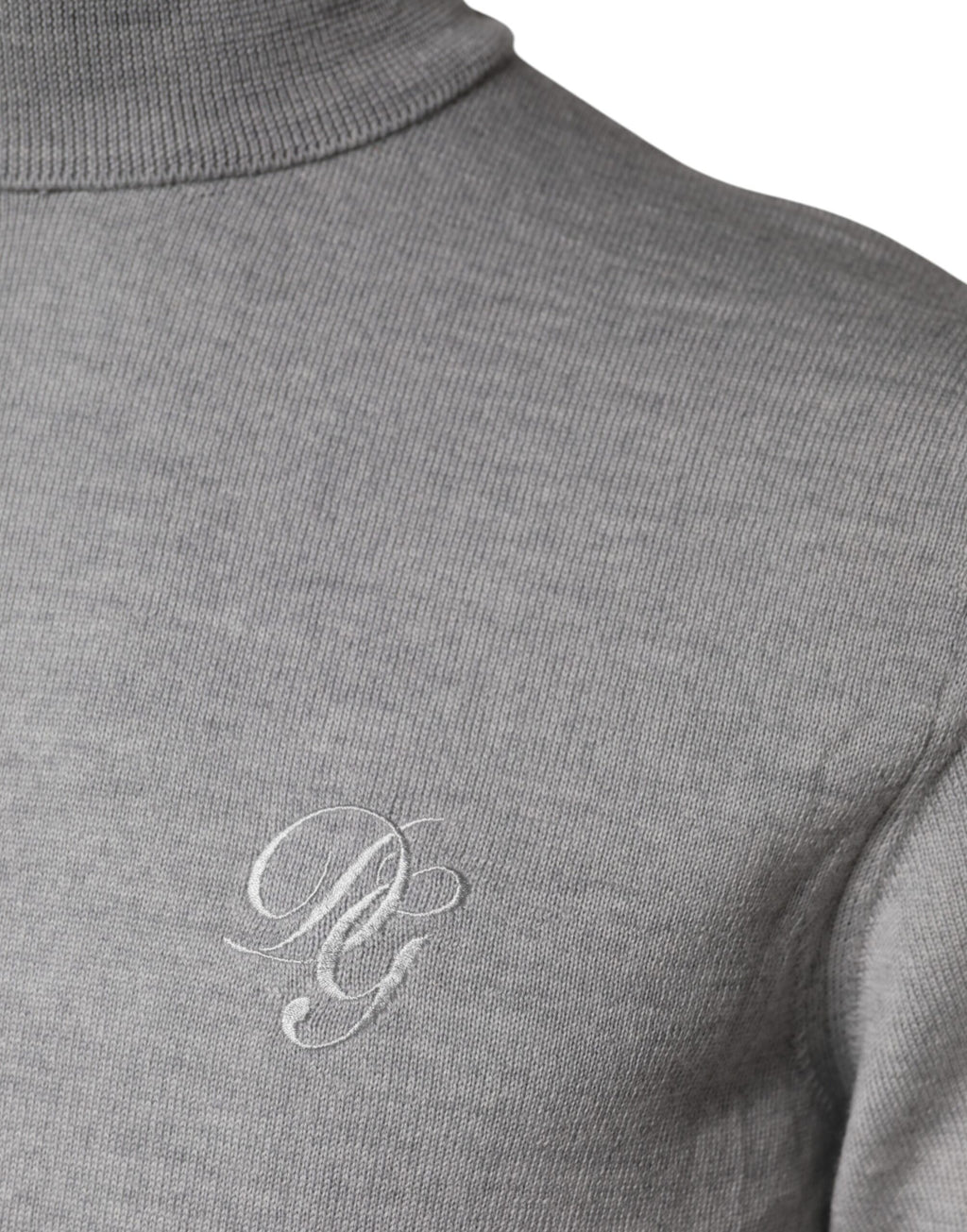 Dolce & Gabbana Grauer Pullover aus Wolle für Männer