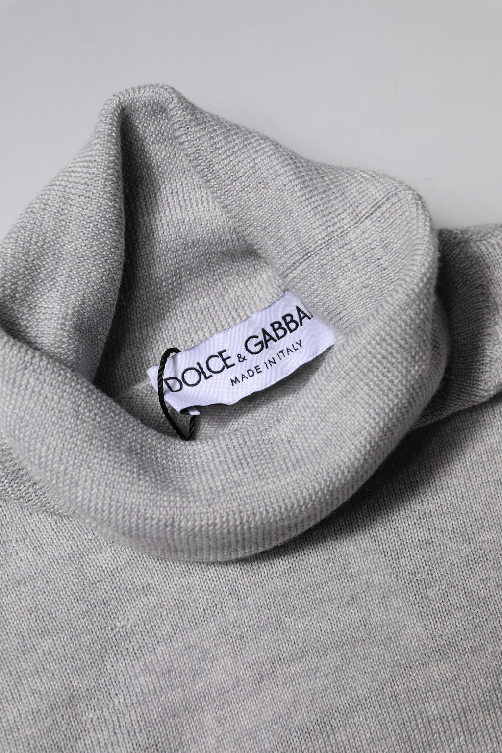 Dolce & Gabbana Grauer Pullover aus Wolle für Männer