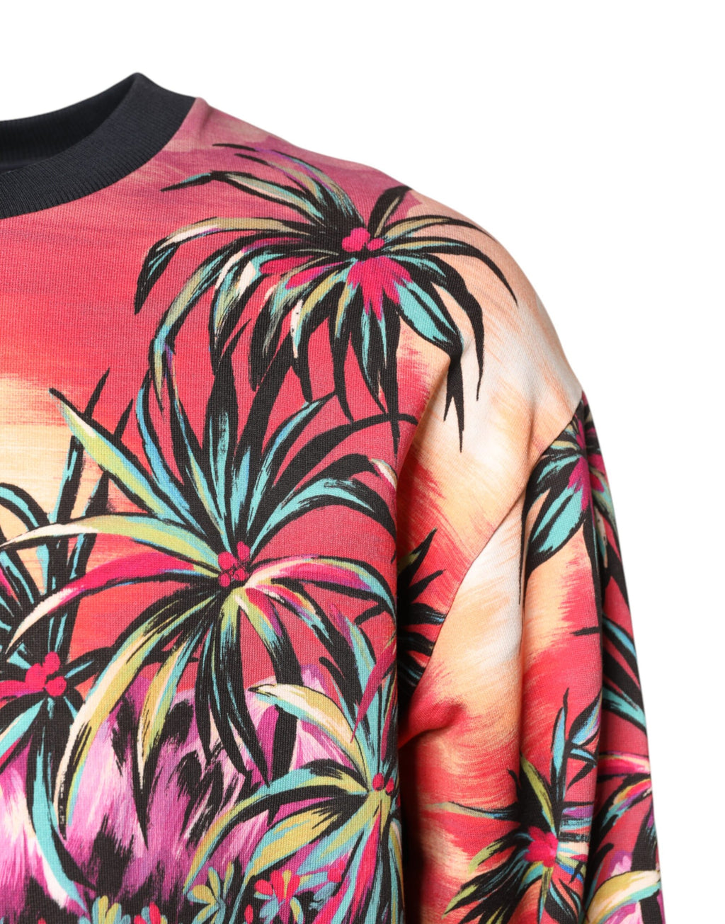 Dolce & Gabbana Pullover mit Rundhalsausschnitt und Multicolor-Druck