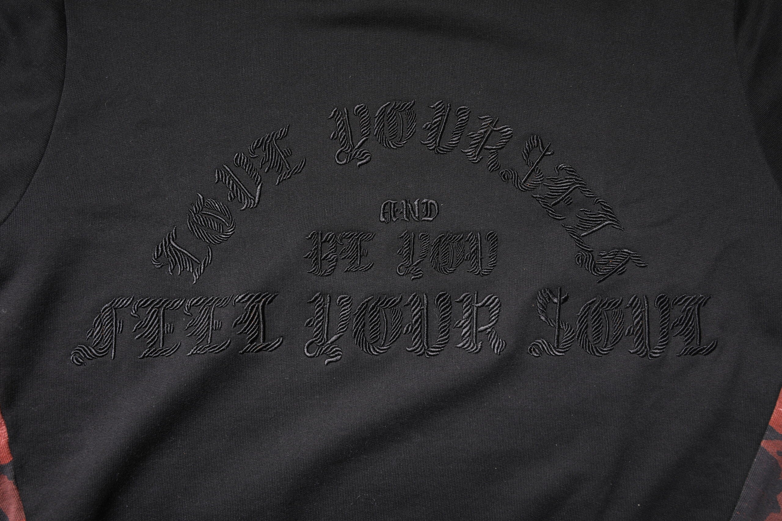 Dolce & Gabbana Schwarzer bestickter Pullover mit Rundhalsausschnitt