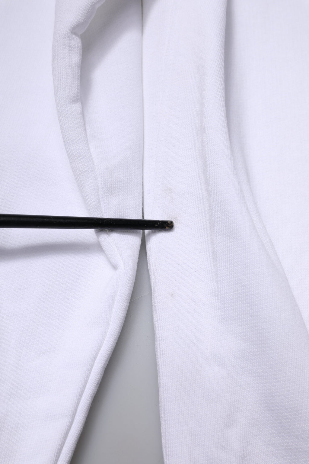 Dolce & Gabbana Weißer Logo-Baumwollpullover mit Rundhalsausschnitt