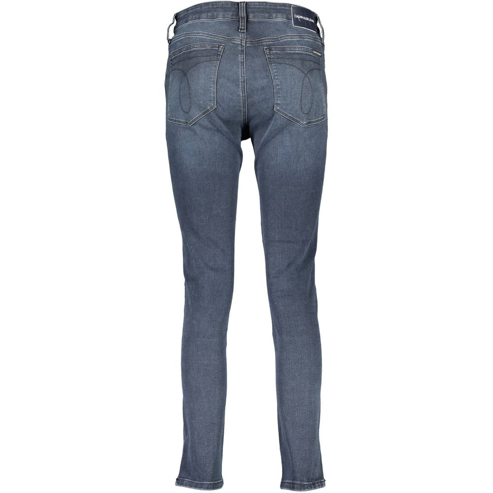 Calvin Klein Blaue Baumwolle Frauen Jeans