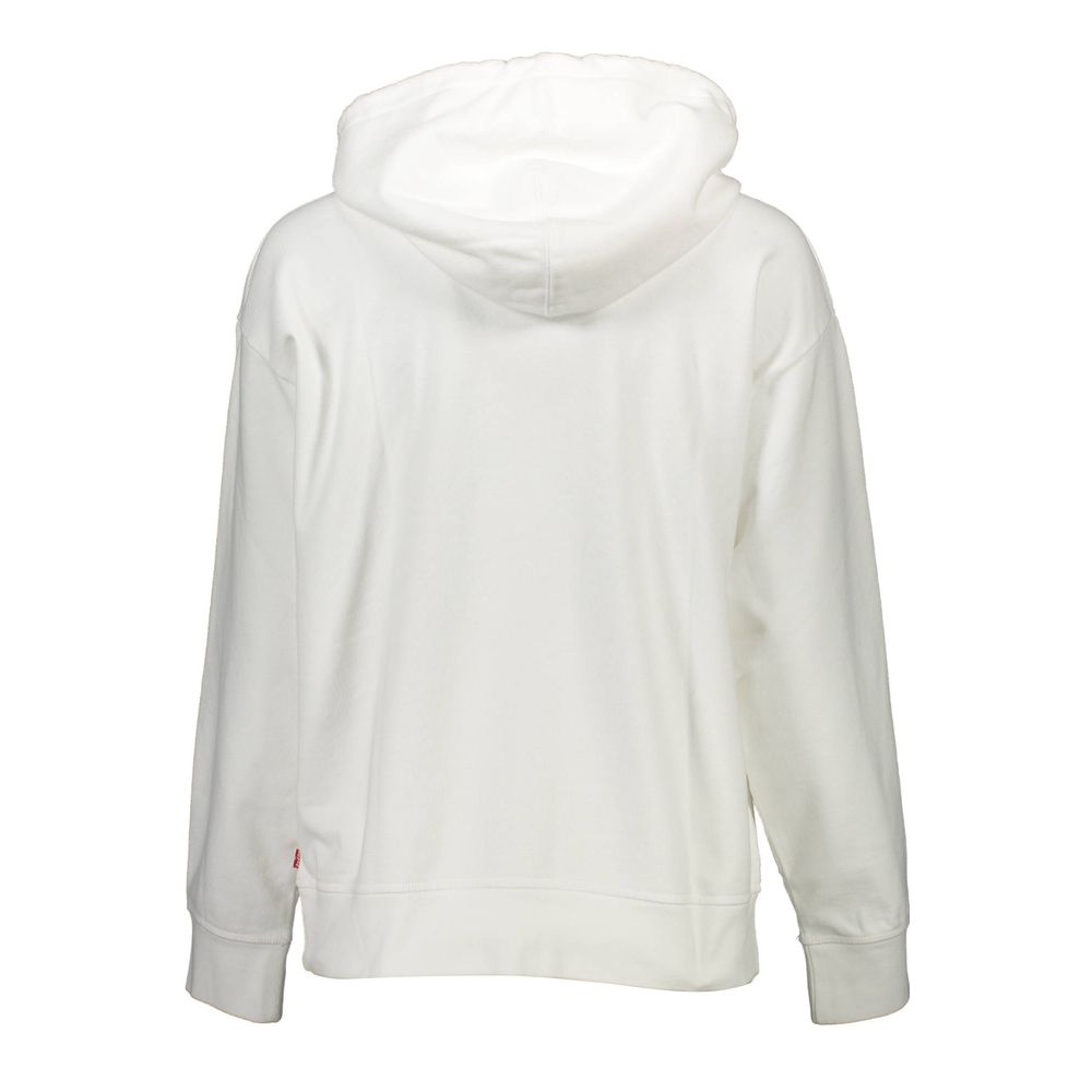 Levi's Weißes Unisex-Sweatshirt aus Baumwolle