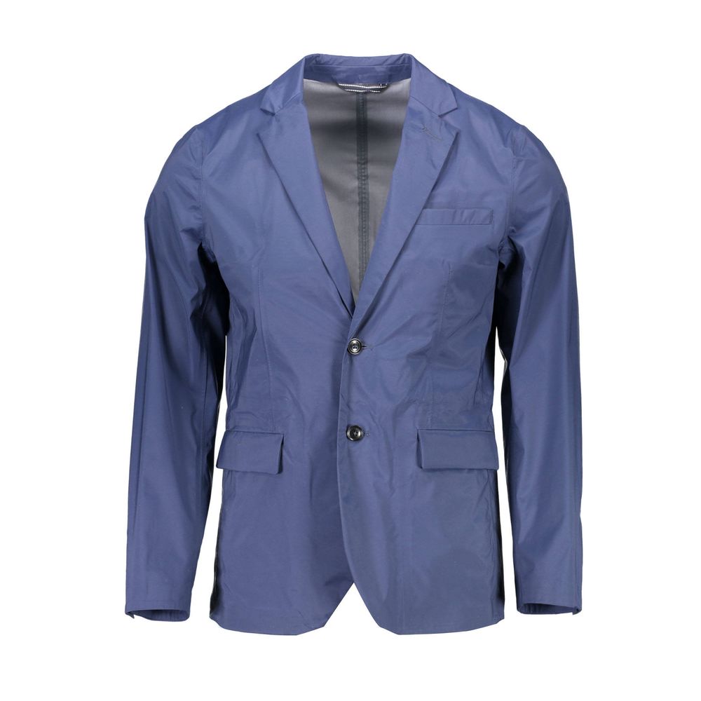 Gant Blaue Nylon Herren Jacke