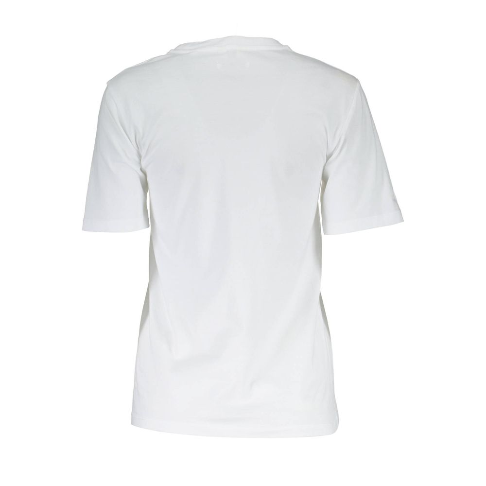 Gant Weißes Baumwolle Männer T-Shirt